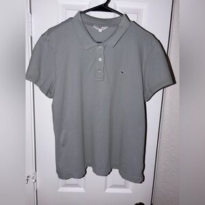 Vineyard Vines Steel Gray Polo Shirt